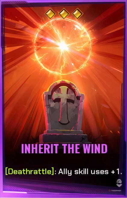 Inherit The Wind Shard Card in FragPunk.