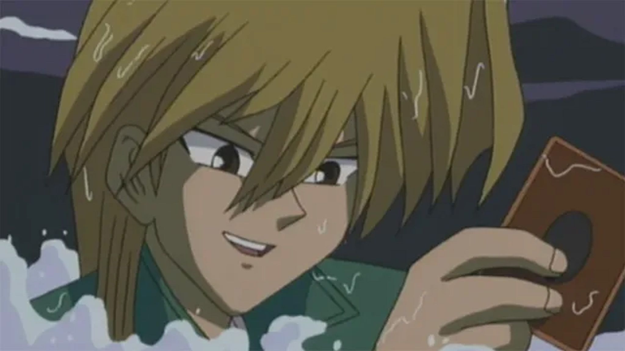 Joey from Yu-Gi-Oh.