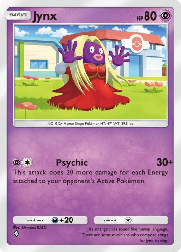 The Jynx card in Pokemon TCG Pocket.
