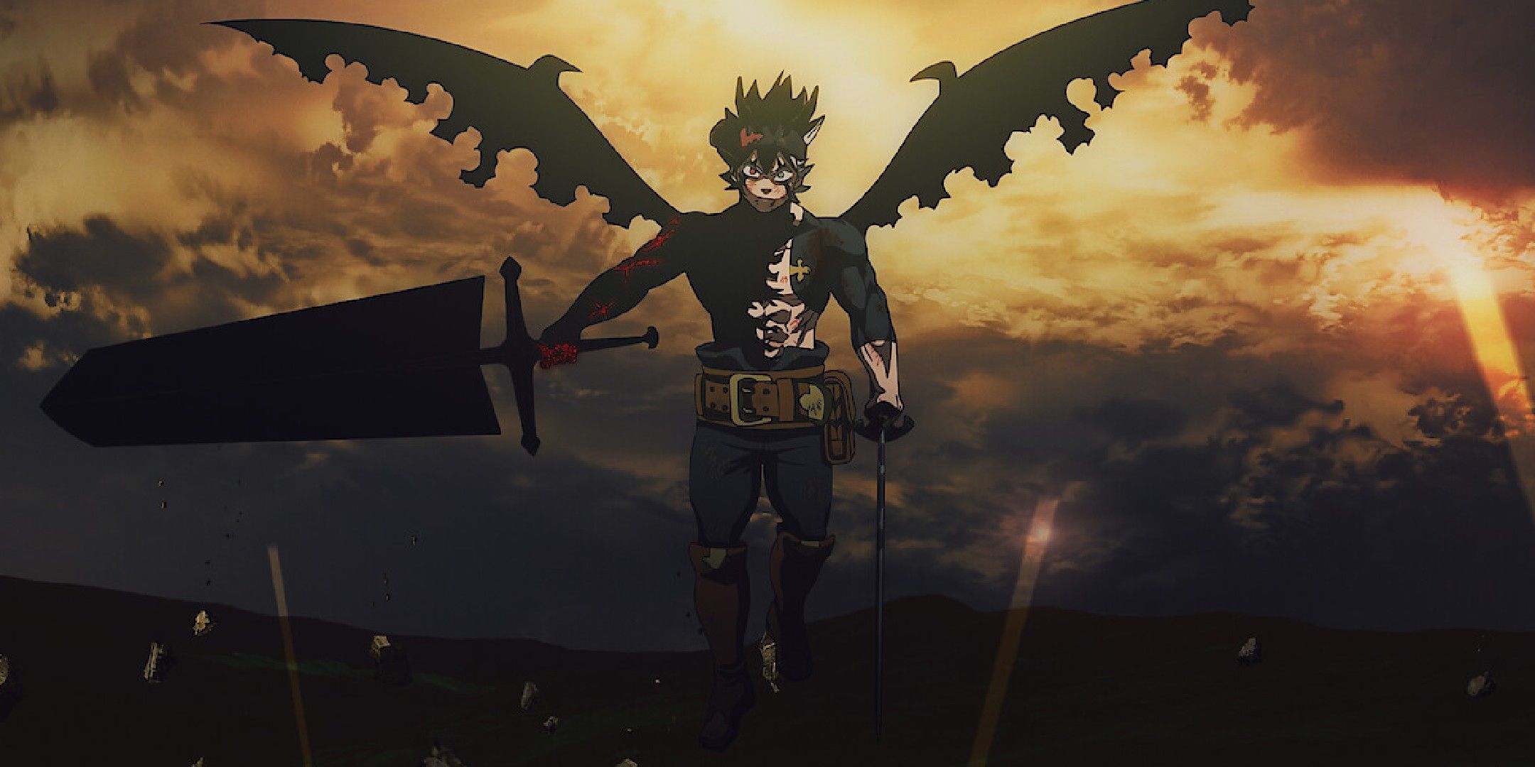 Key art from the Black Clover movie.