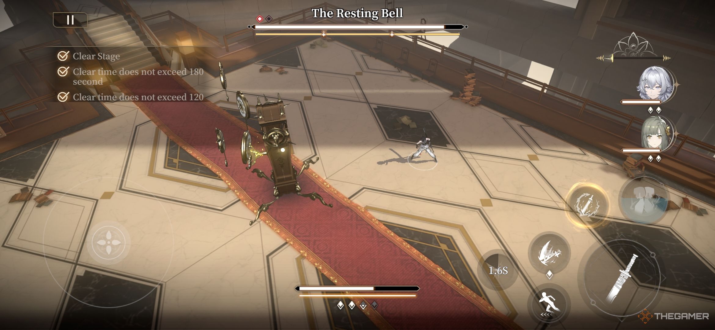 Li Chi during combat in Black Beacon.