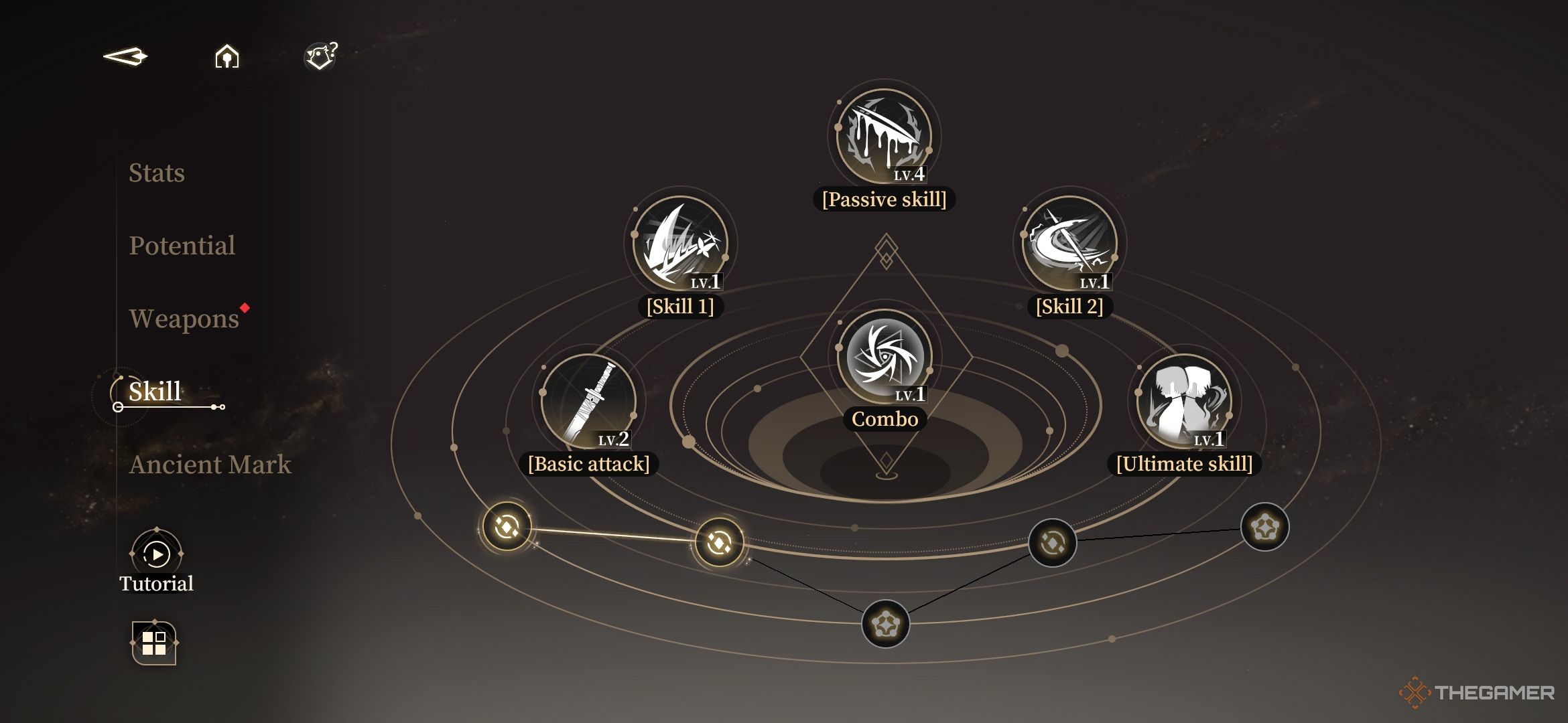 Li Chi's skills overview in Black Beacon.