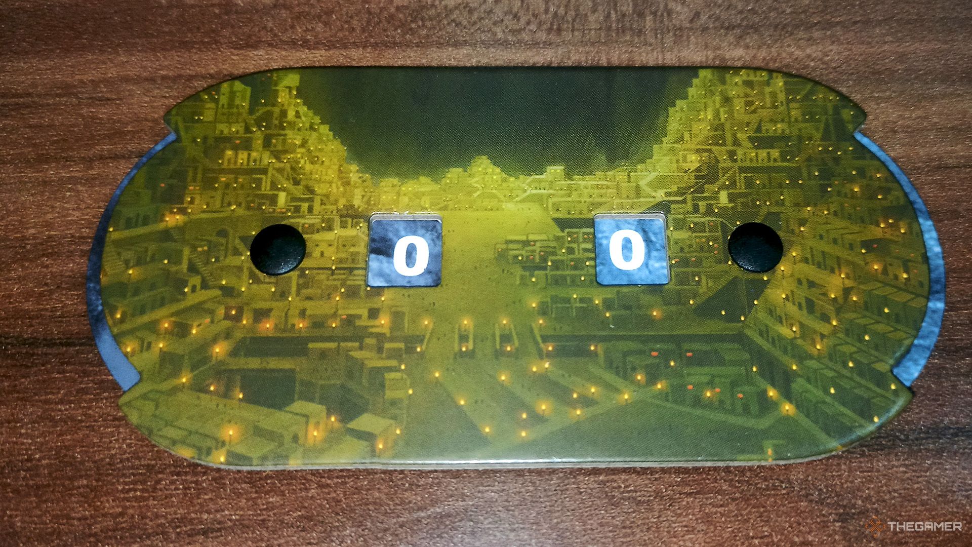Life dial of the Gravehold shows zero health in Aeon's End.