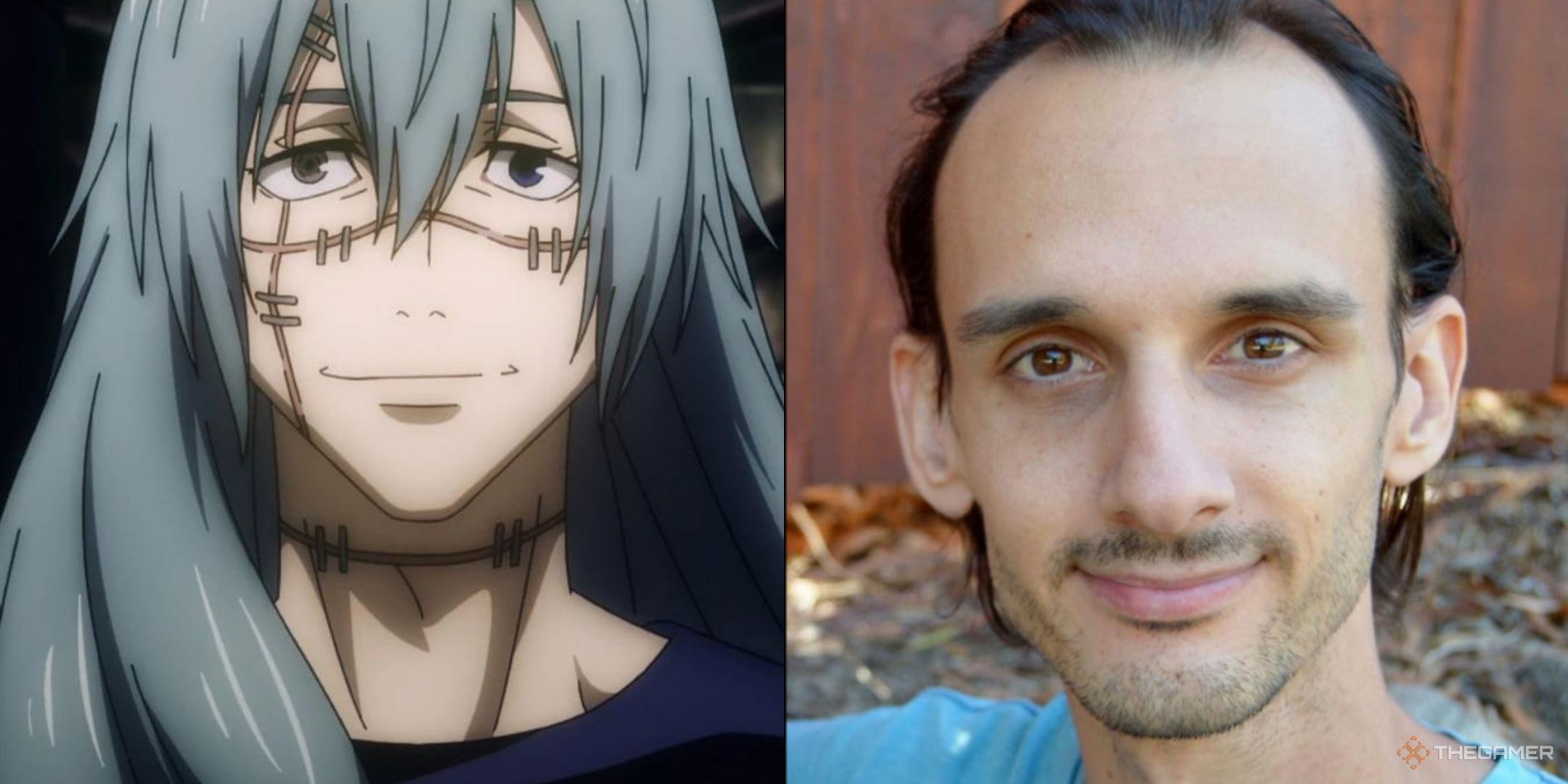 Lucien Dodge and Mahito from Jujutsu Kaisen.