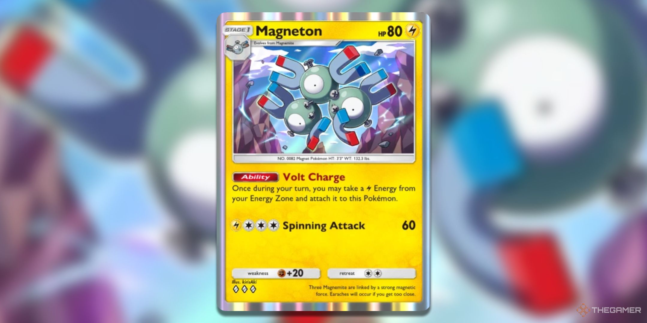Magneton, from Space-Time Smackdown in Pokemon TCG Pocket.