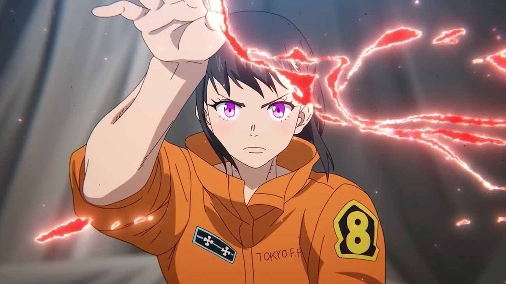 Maki Oze from Fire Force.
