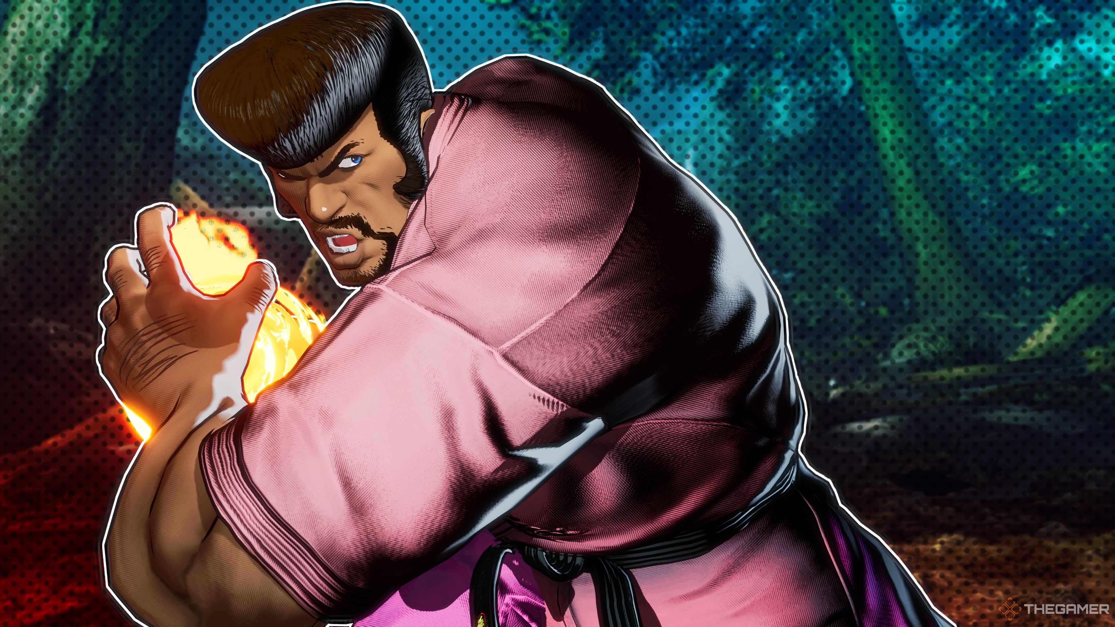 Marco performing the Haou Shoukou Ken In Fatal Fury City of the Wolves.