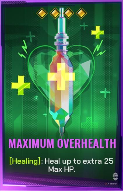 Maximum Overhealth Shard Card in FragPunk.