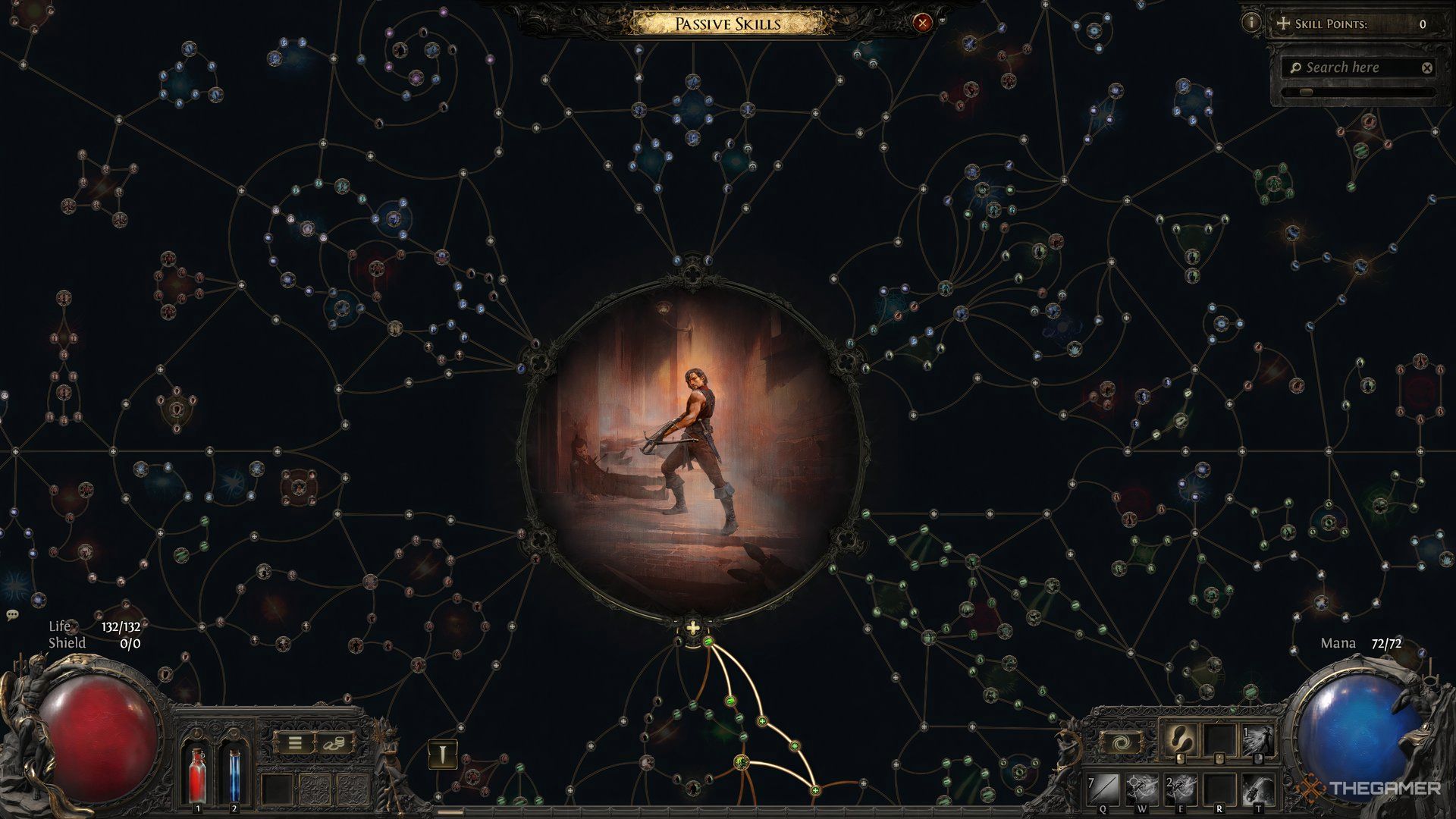 Mercenary passive tree in Path of Exile 2.