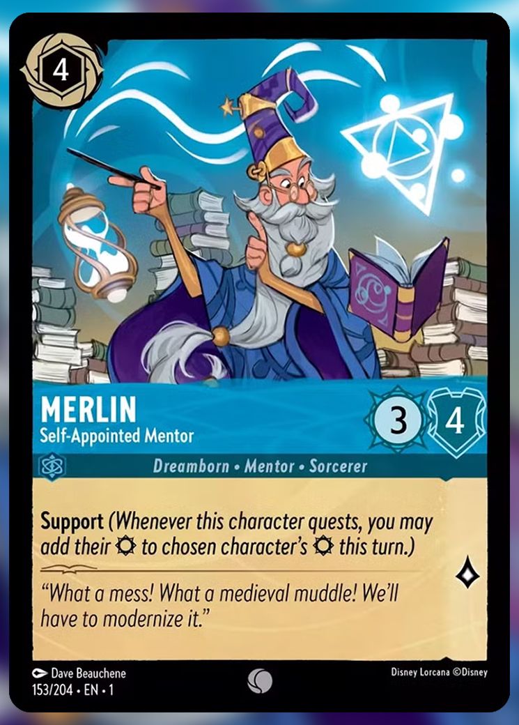 Merlin Self-Appointed Mentor pre-errata