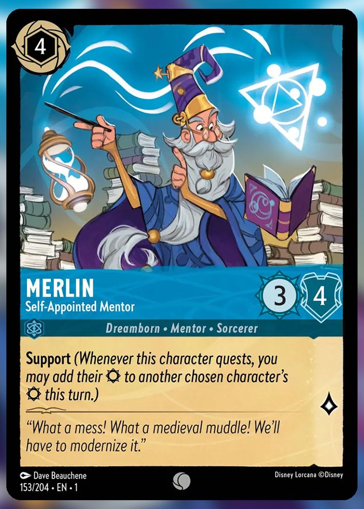 Merlin Self-Appointed Mentor