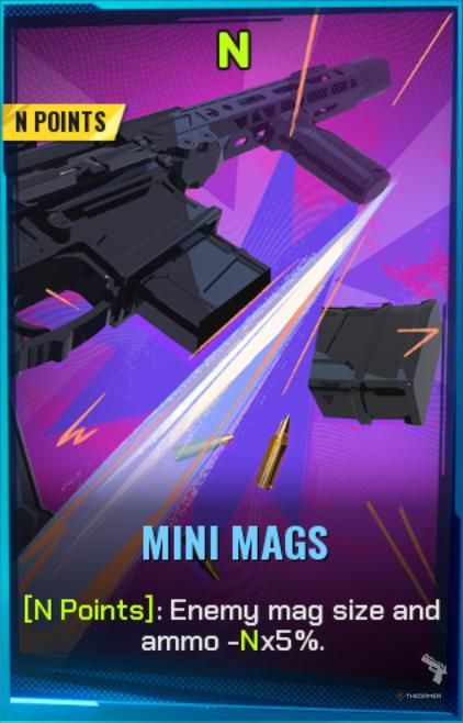 Mini Mags Shard Card in FragPunk.