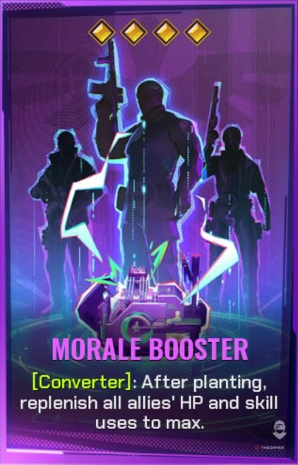 Morale Booster Shard Card in FragPunk.