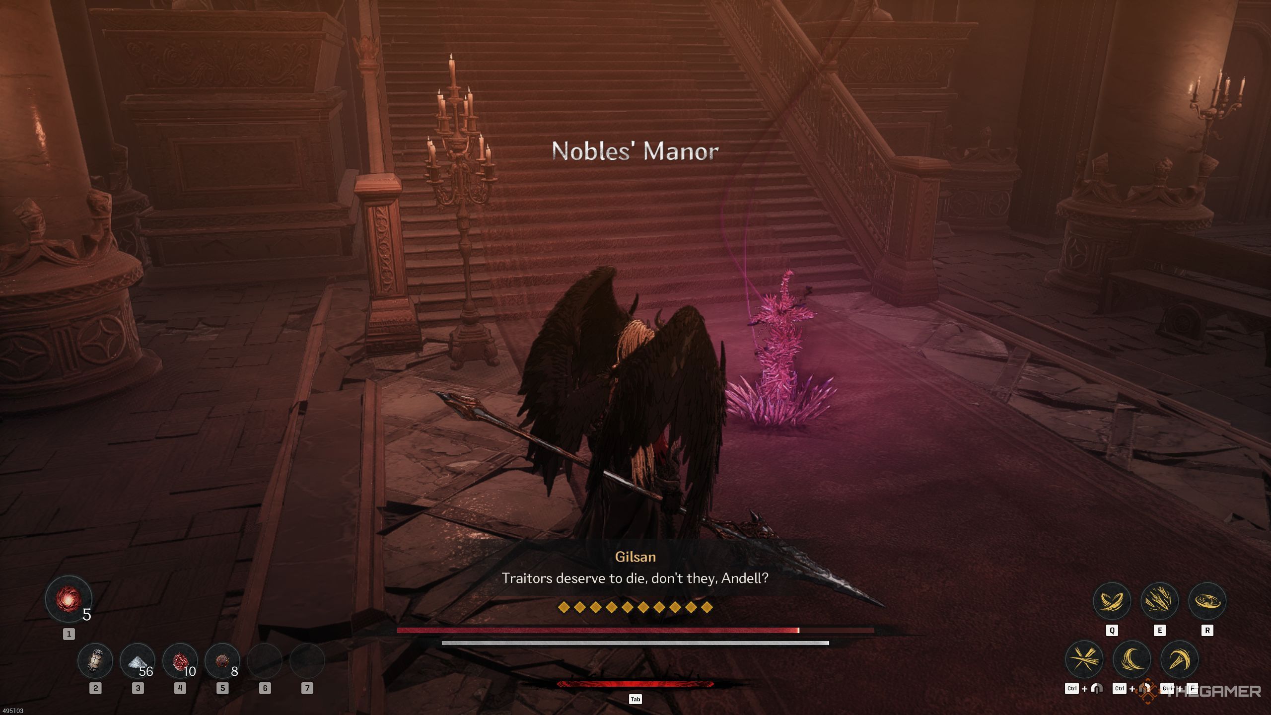 Nobles' Manor Blade Nexus in The First Berserker: Khazan.