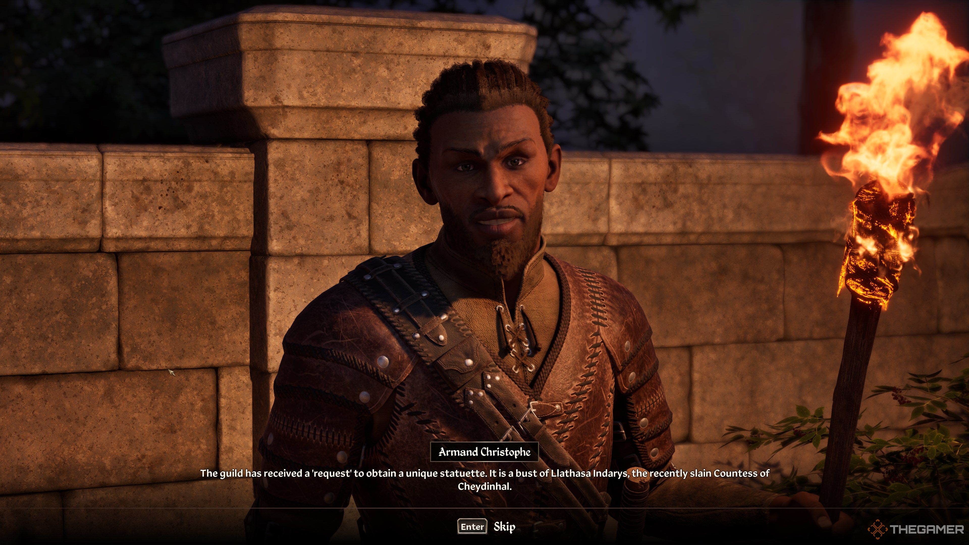 Oblivion Armand Explaining Bust Heist