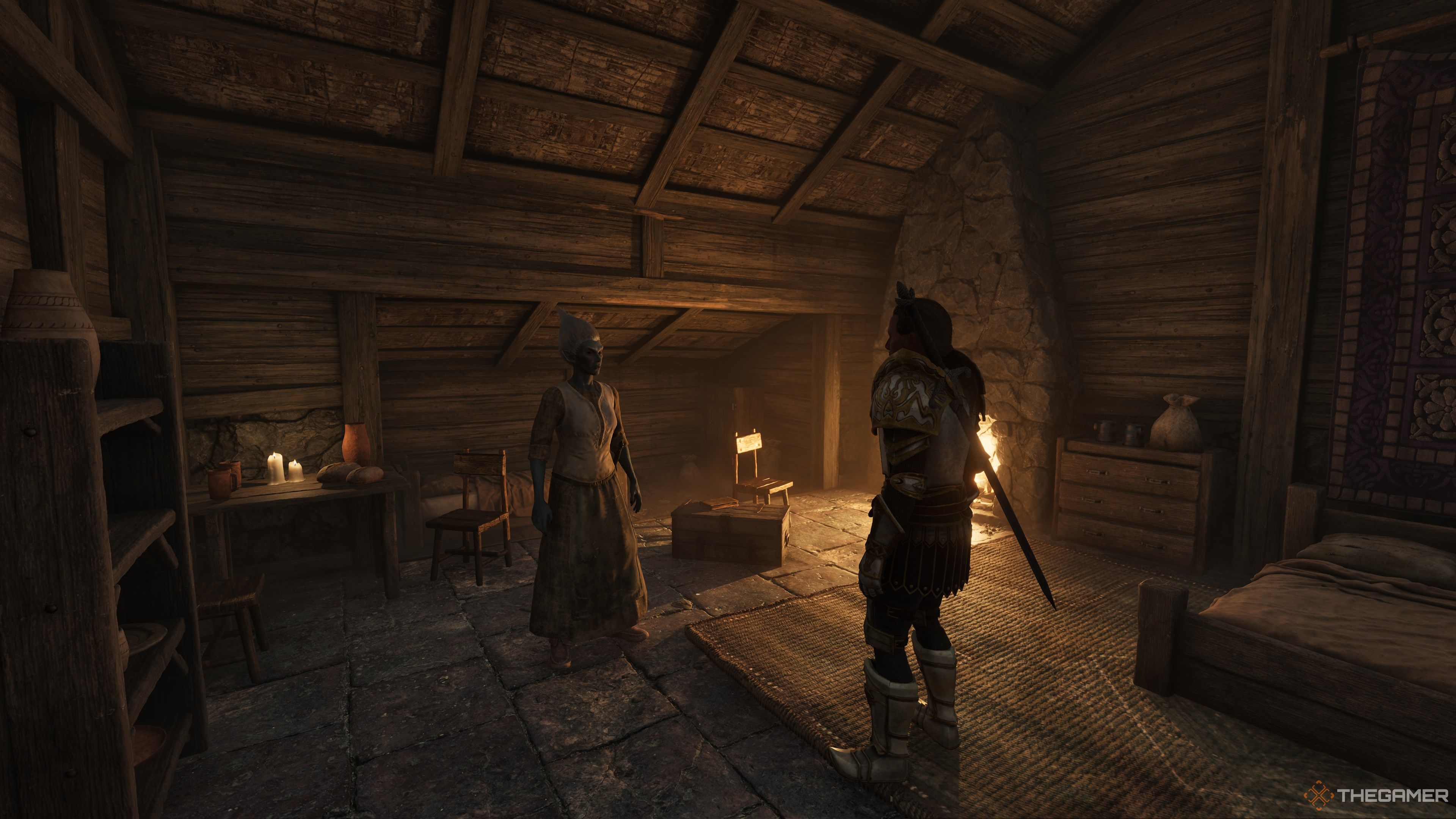 Oblivion The Elven Maiden Confrontation Between Lex And Myvryna