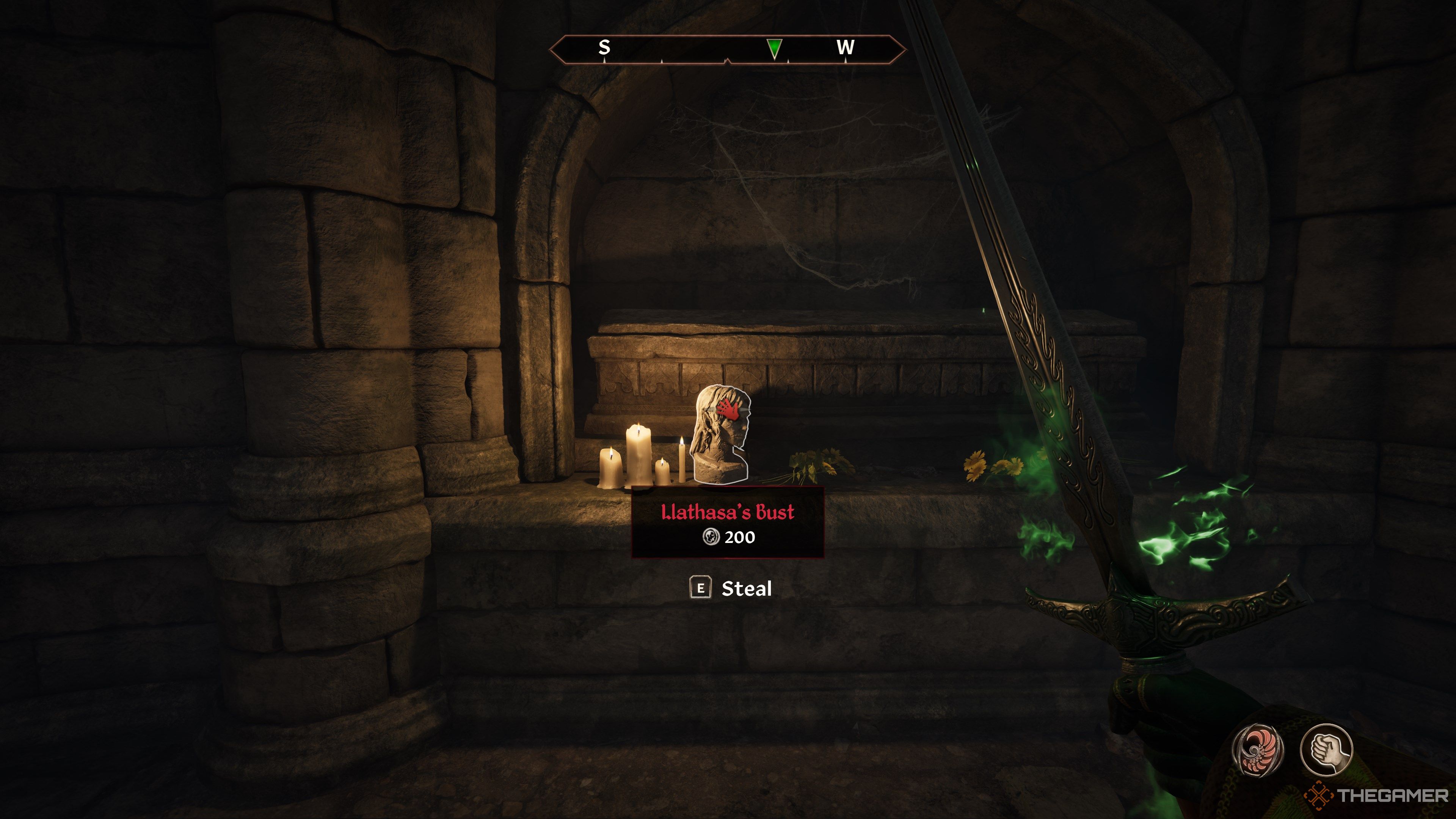 Oblivion Thieves Guild Bust Chapel Undercroft 3