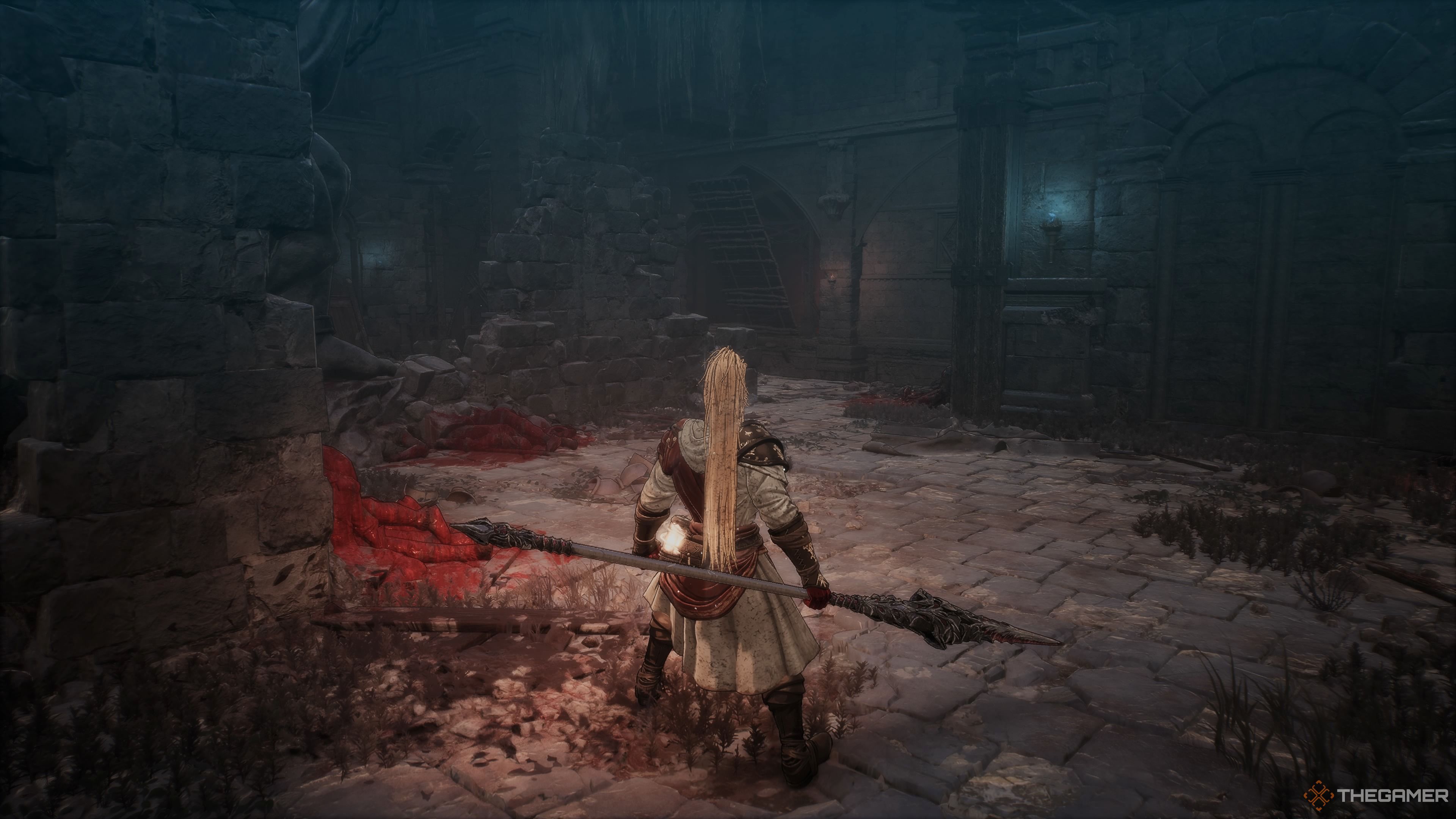 Passage To Darion Castle area in the Transcendental Sword mission in The First Berserker Khazan.