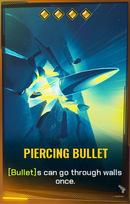 Piercing Bullet Shard Card in FragPunk.