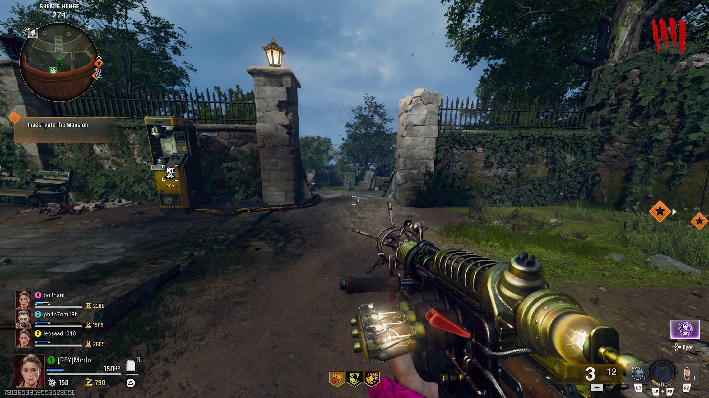 Player just obtained the Wunderwaffe - bo6