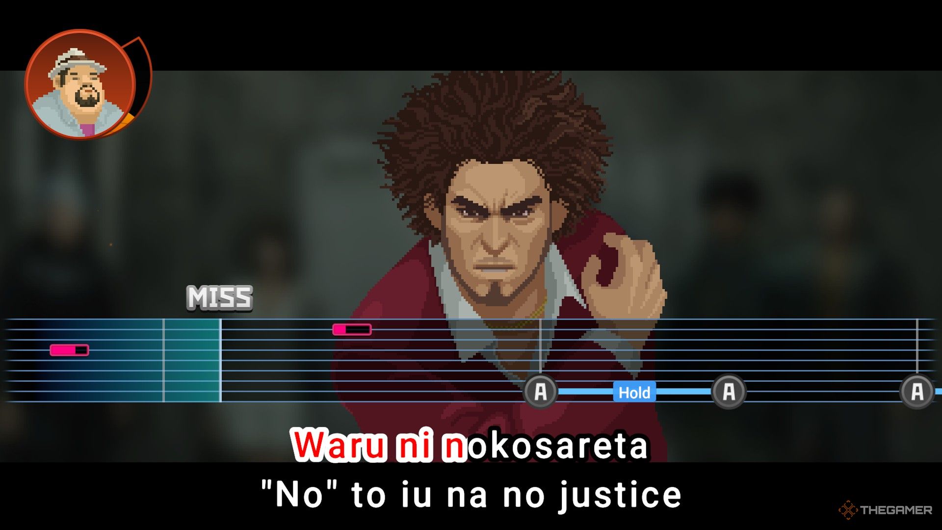 Playing karaoke in Dave the Diver.