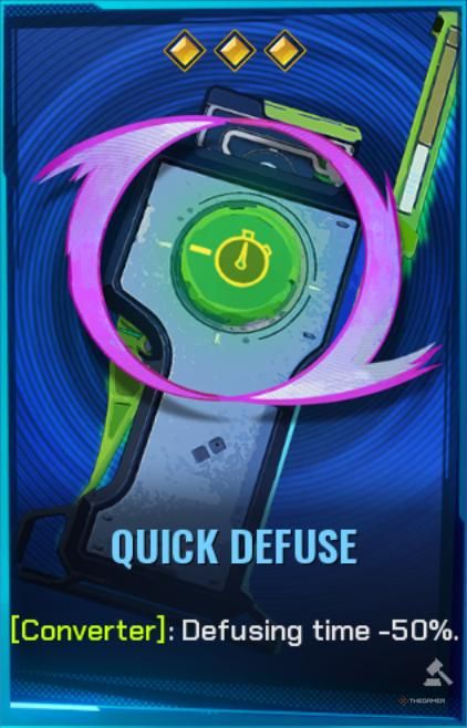 Quick Defuse Shard Card in FragPunk.