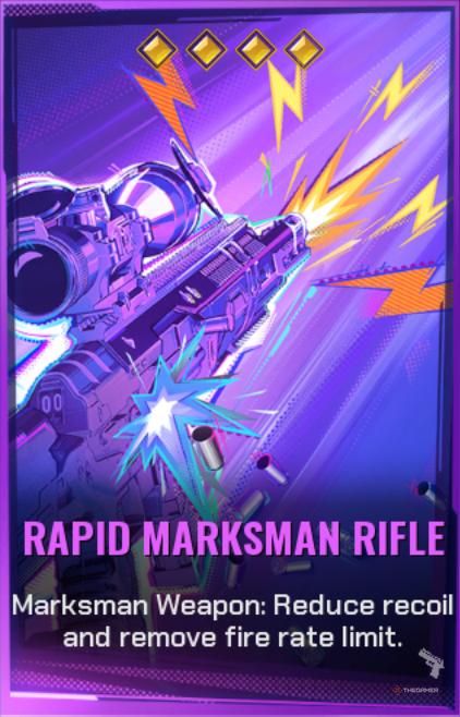 Rapid Marksman Rifle Shard Card in FragPunk.