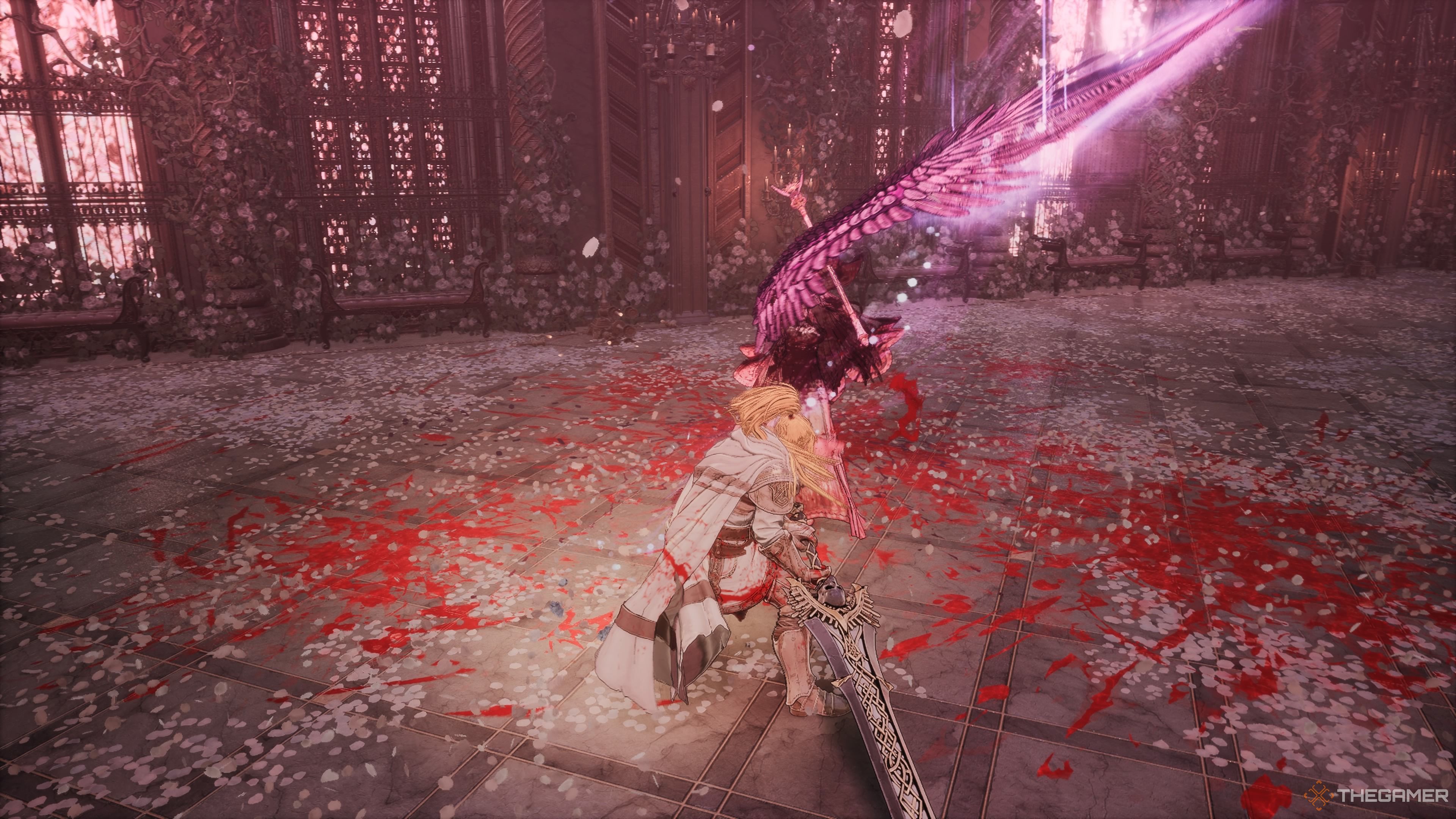 Reese's wing swipe attack in The First Berserker Khazan.