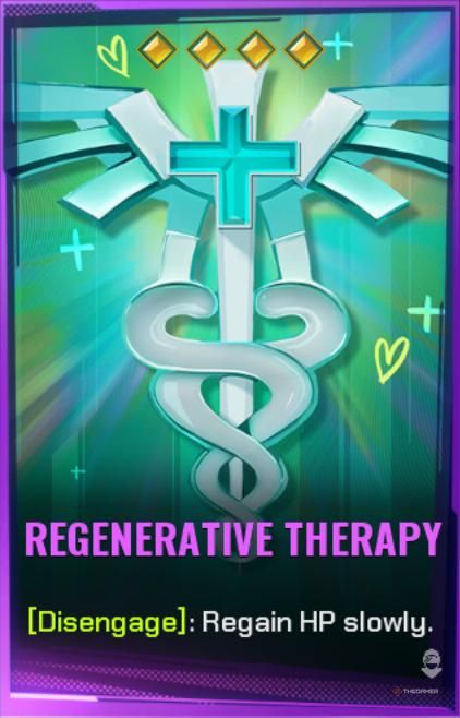 Regenerative Therapy Shard Card in FragPunk.