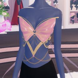 Roblox Dress to Impress - A butterfly top in a square image.