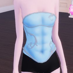 Roblox Dress to Impress - A muscuclar top in a square image.
