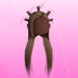 Roblox Dress to Impress - hair 6 from the Petal update in a square image.