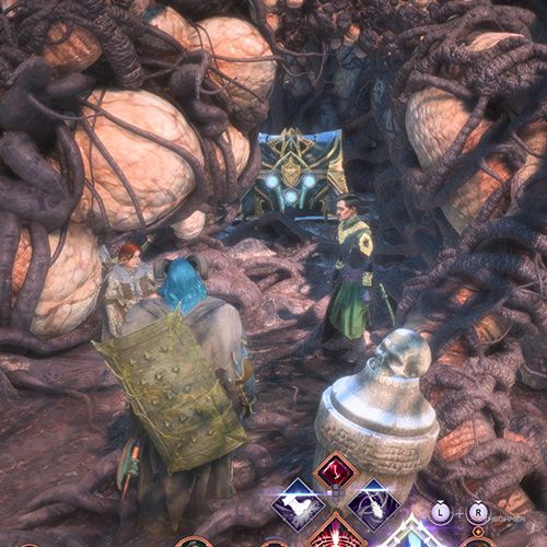 Rook finds a chest that contains an unique item in Heights of Athim in Dragon Age: Veilguard.