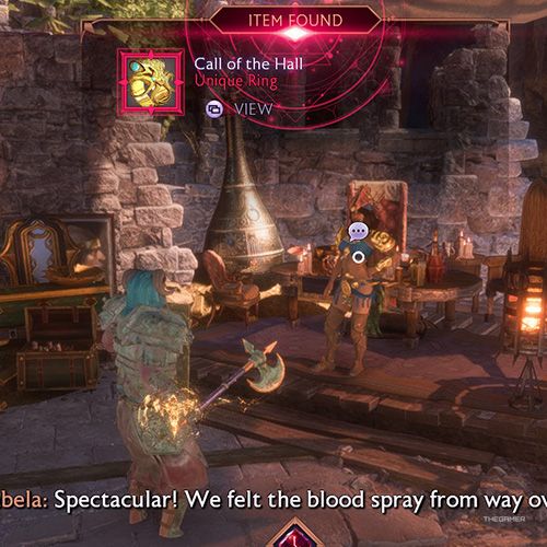 Rook obtains an unique item after completing Hall of Valor quest in Dragon Age: Veilguard.