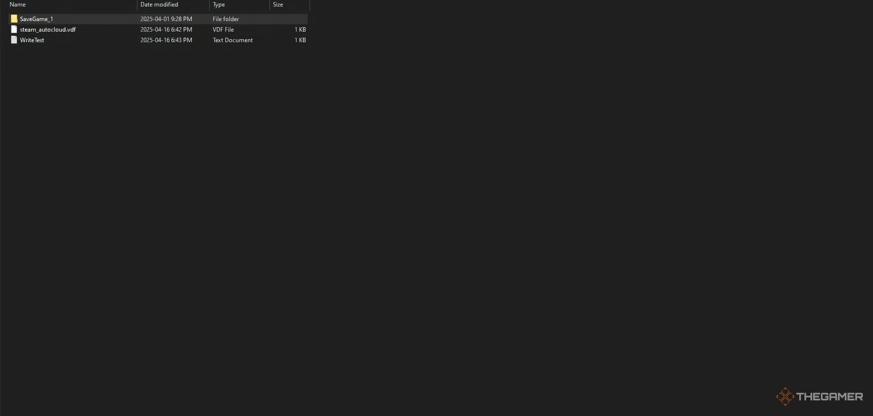 The saved game file of Schedule 1 showing on users computer directory. 