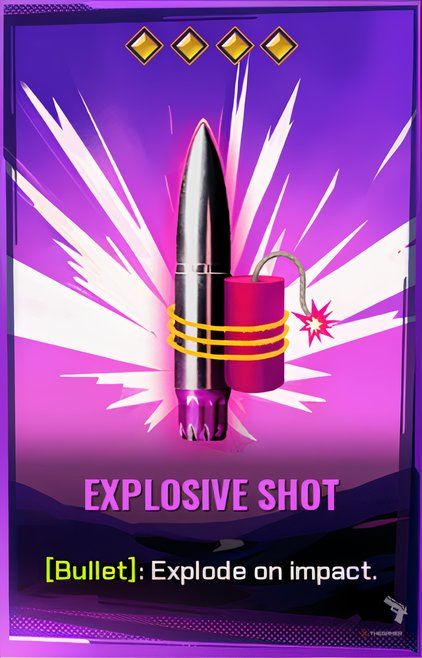 Explosive Shot Shard Card in FragPunk.