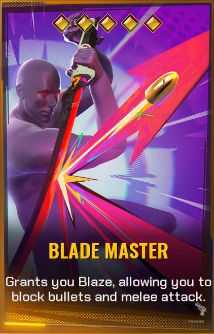 Blade Master Shard Card in FragPunk.