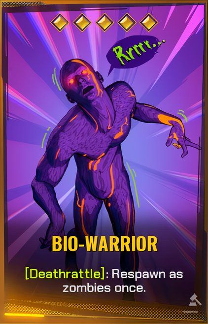 Bio-Warrior Shard Card in FragPunk.