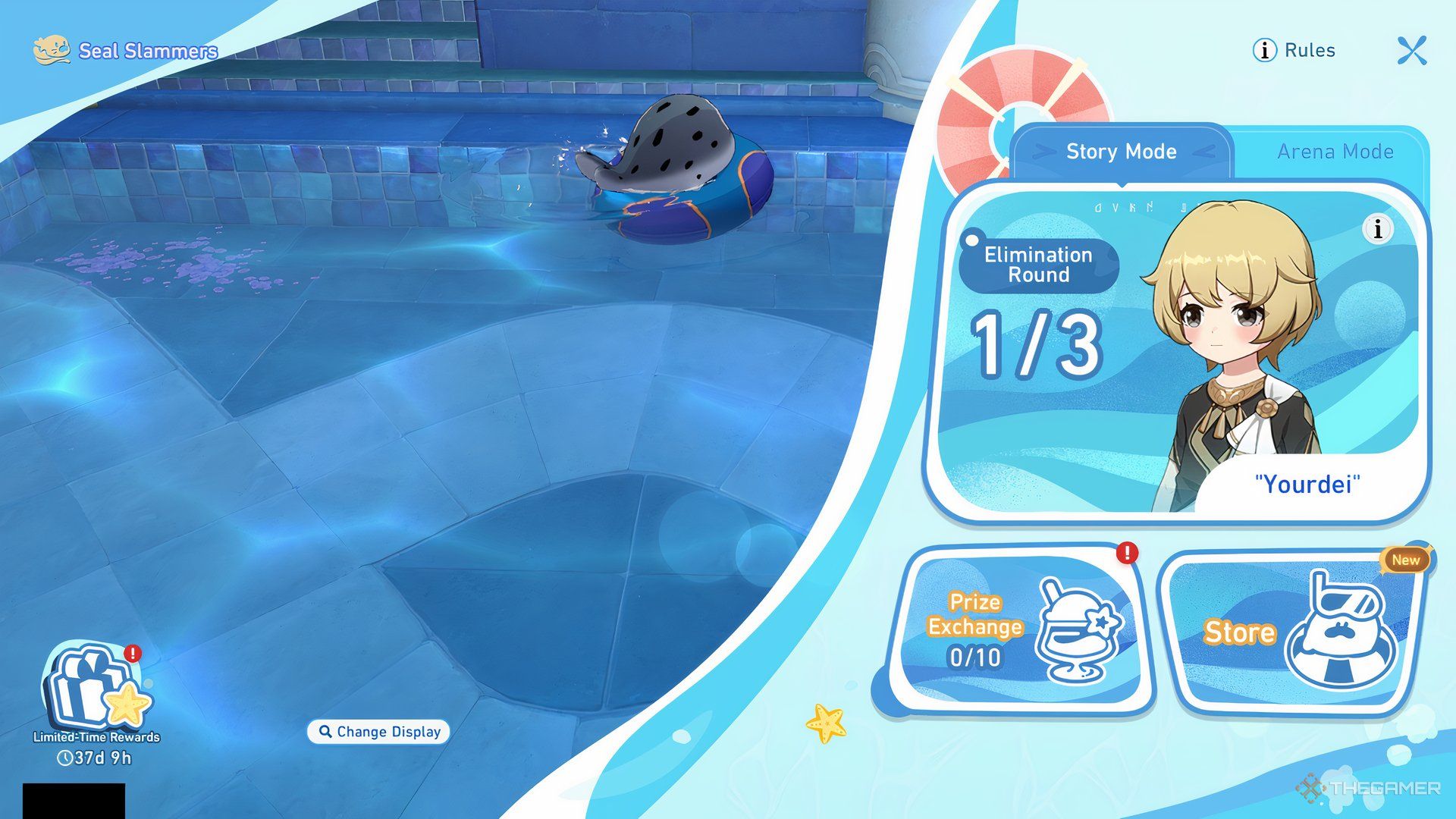 Seal Slammers main event screen in Honkai Star Rail.