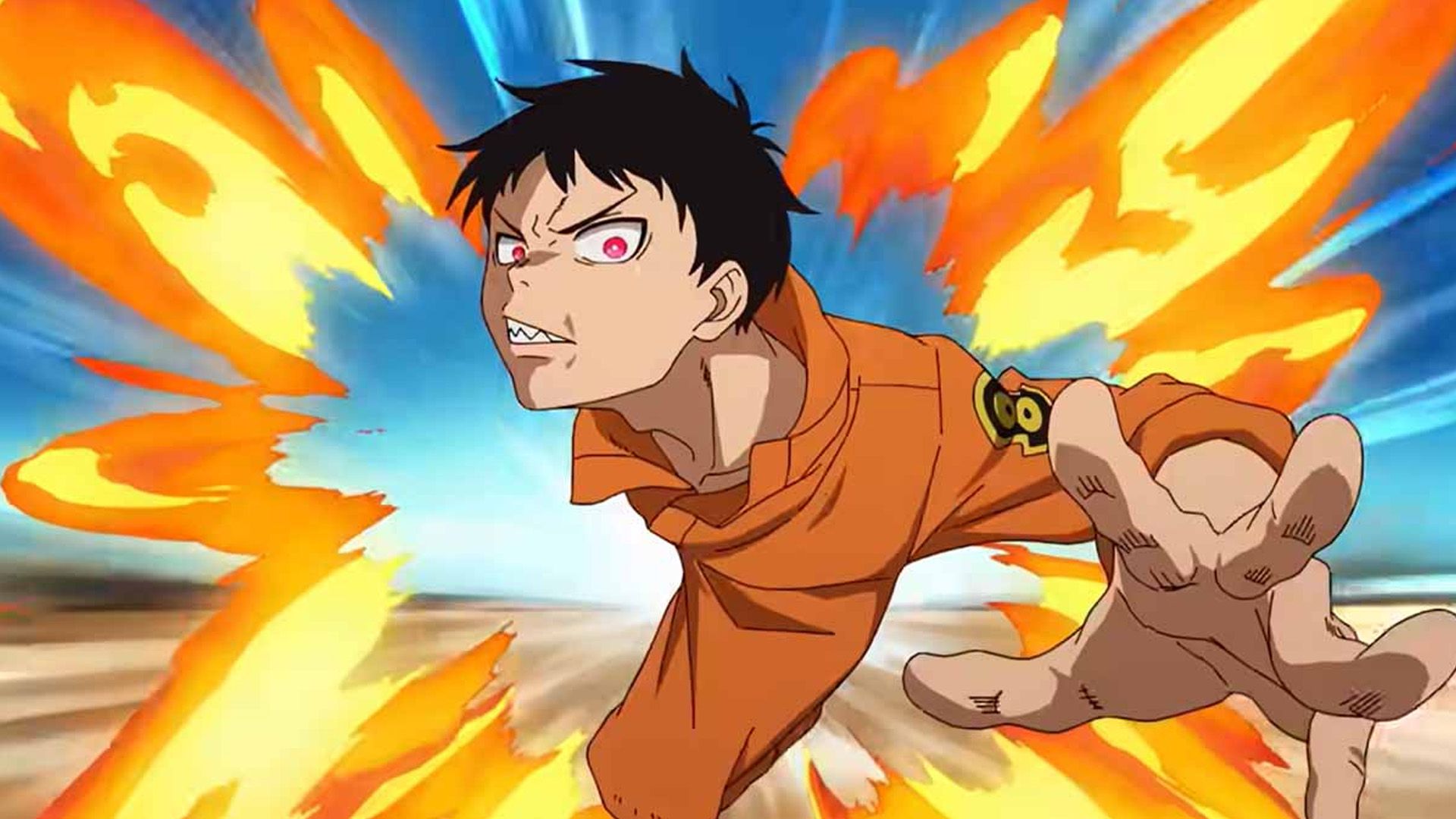 Shinra Kusakabe from Fire Force.