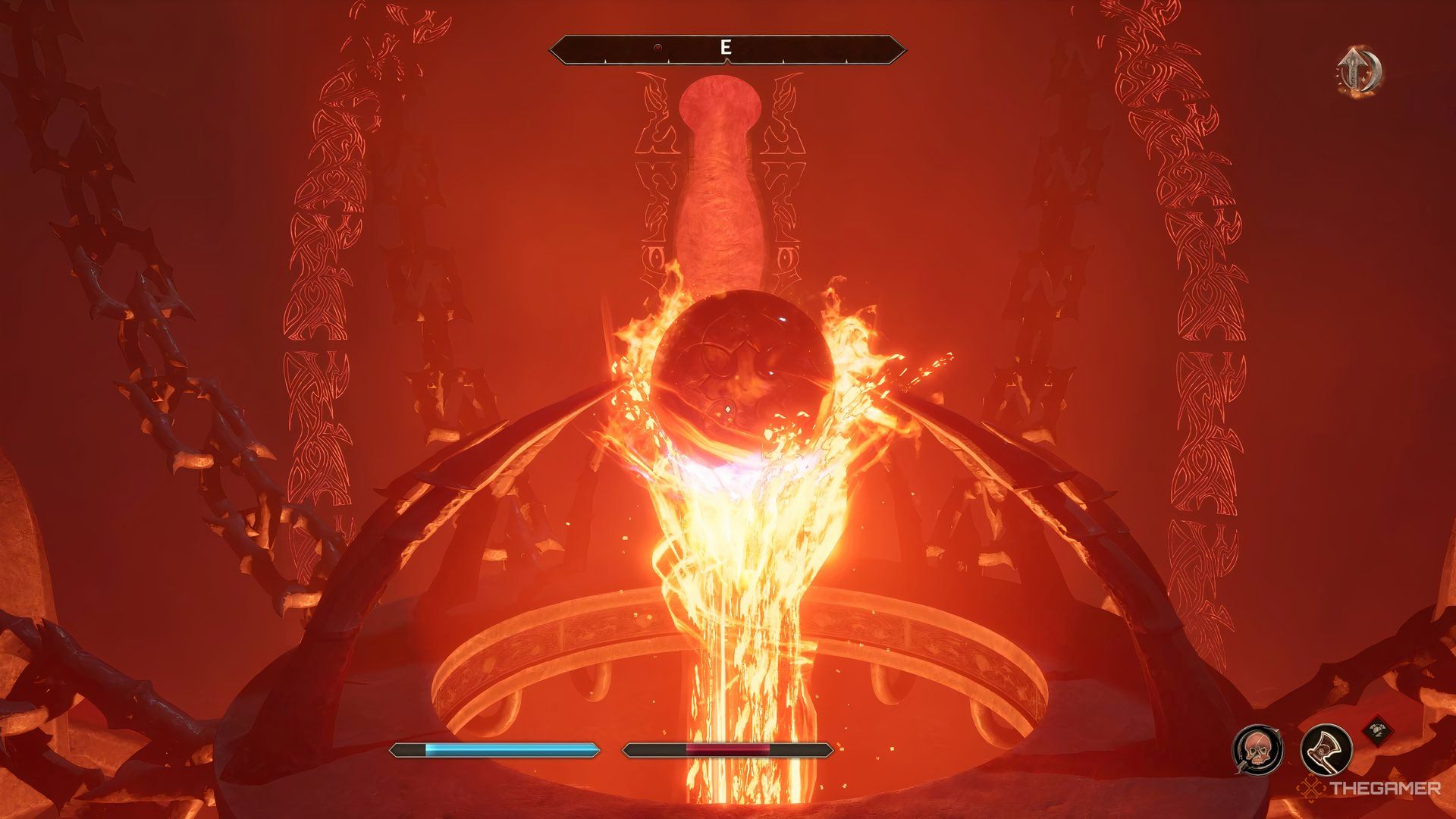 A Sigil Stone at the top of a Sigil Keep in the Elder Scrolls IV: Oblivion Remastered.