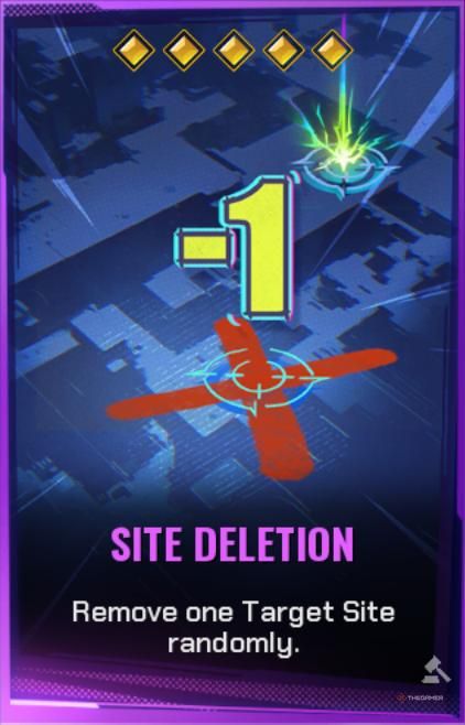 Site Deletion Shard Card in FragPunk.