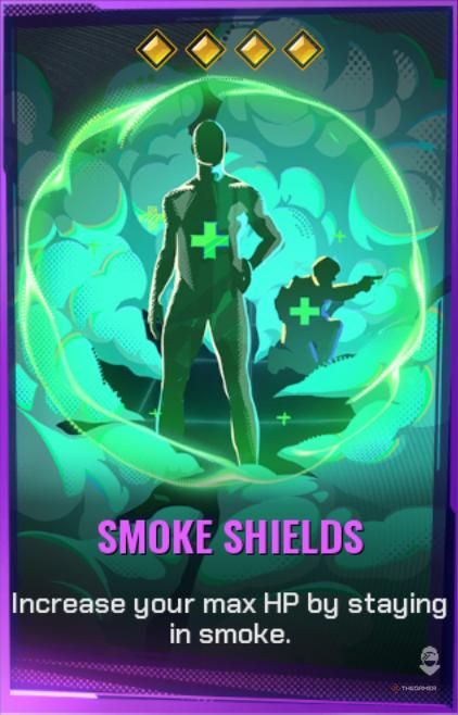 Smoke Shields Shard Card in FragPunk.