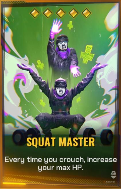 Squat Master Shard Card in FragPunk.