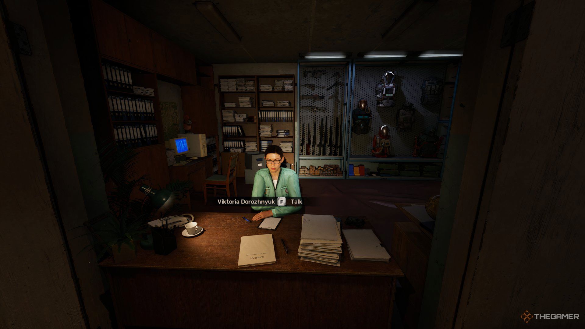 Viktoria Dorozhnyuk the trader in Malachite in Stalker 2.