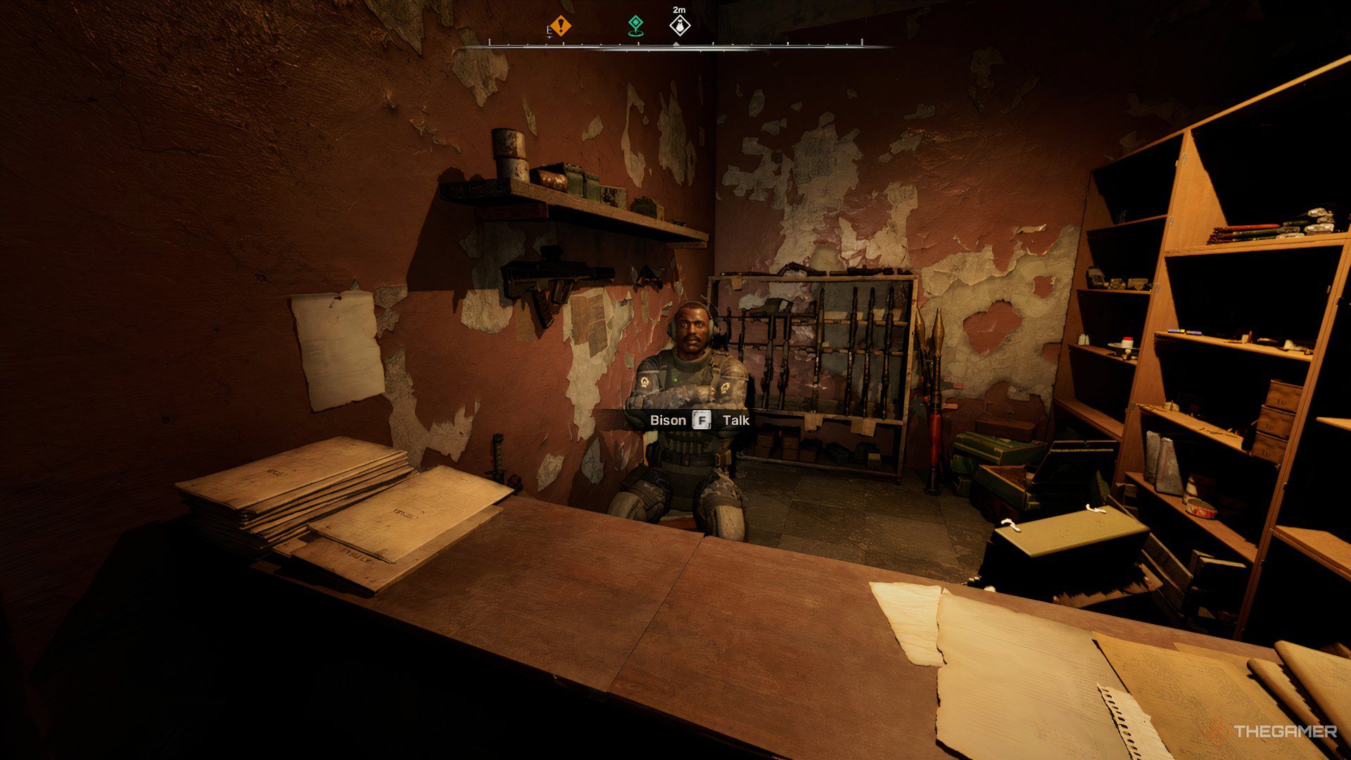 Bison trader in Pripyat in Stalker 2.