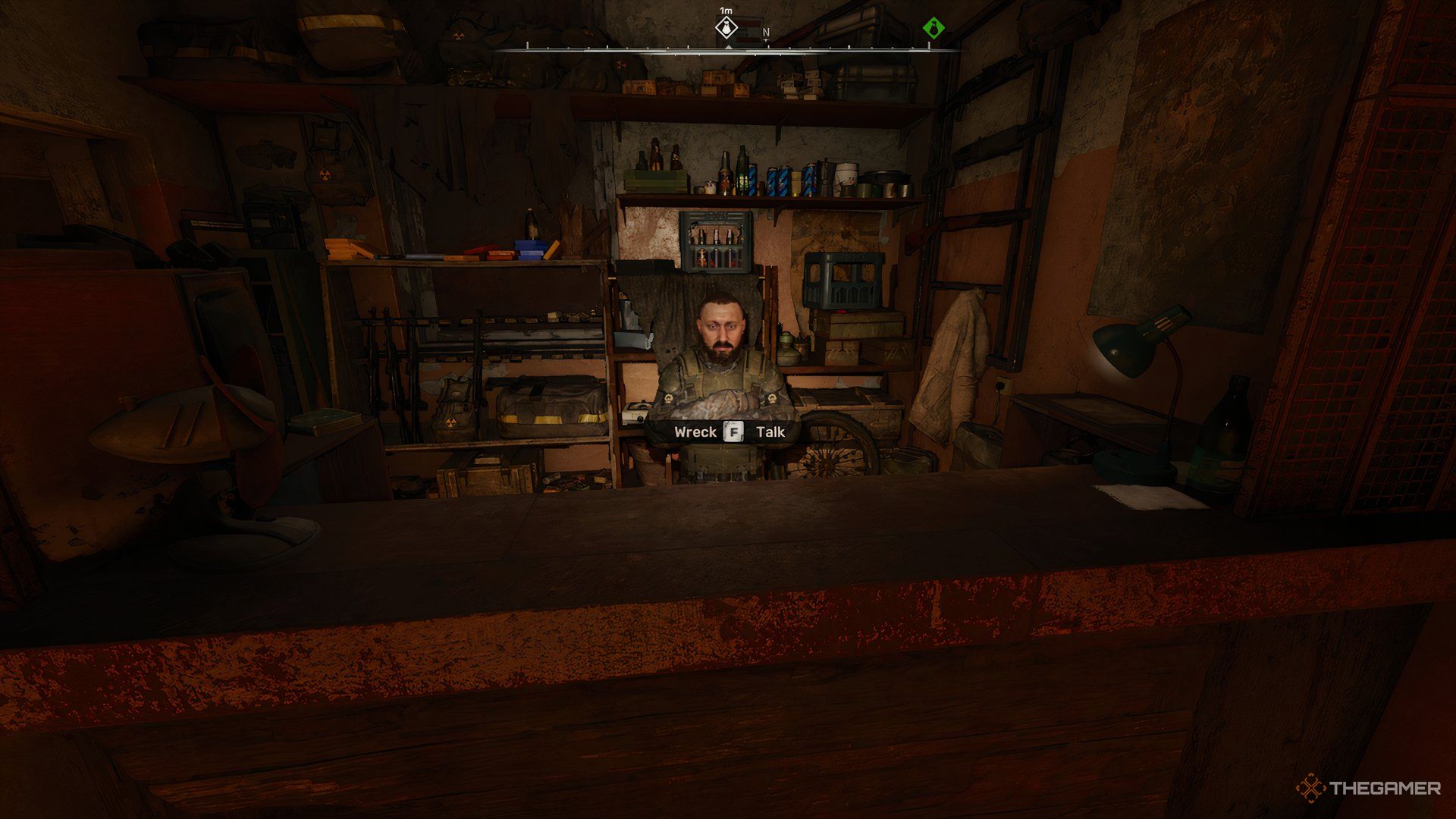 Wreck the trader in Yaniv Station in Stalker 2.
