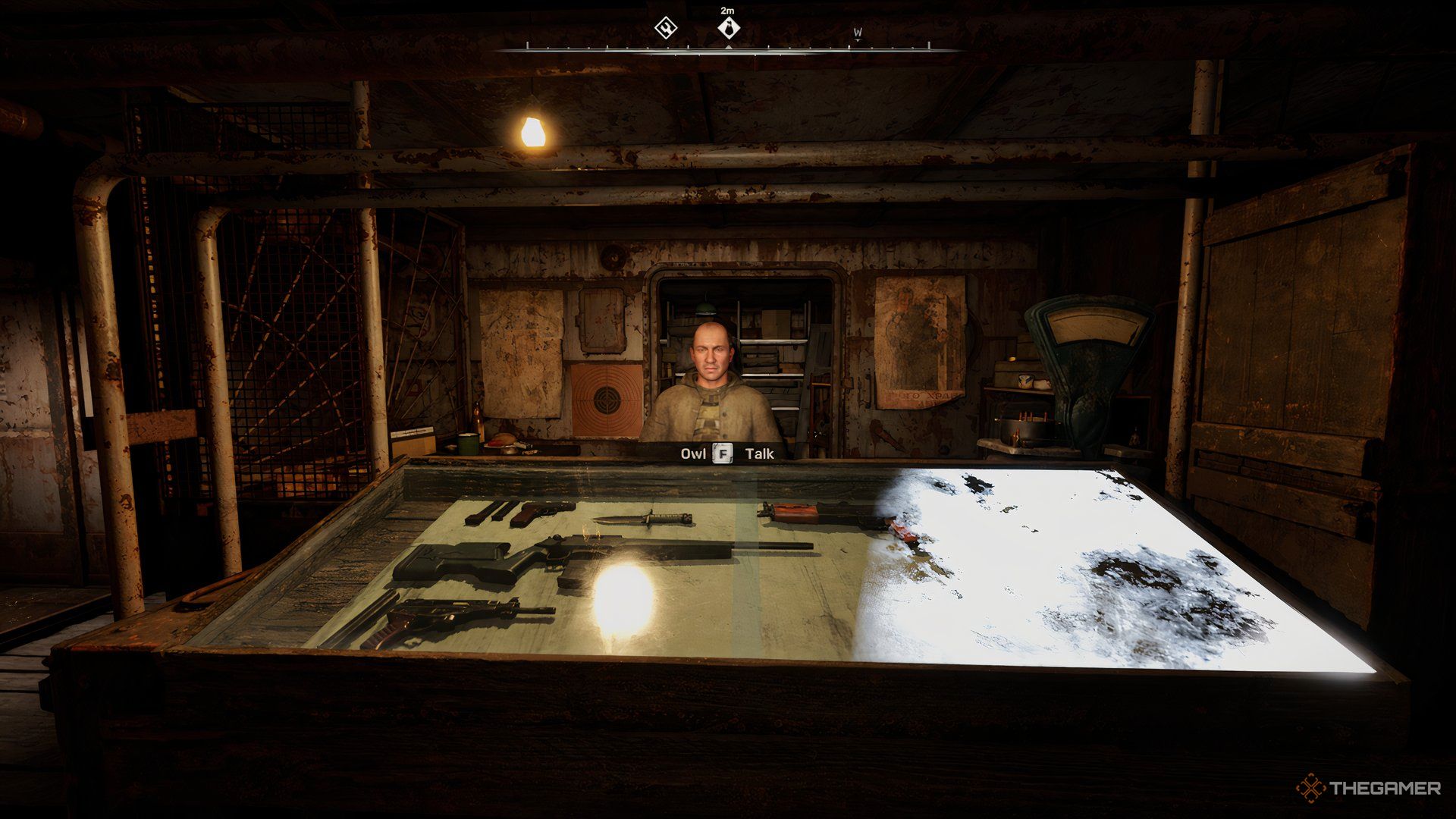 Owl the trader in Zaton in Stalker 2.