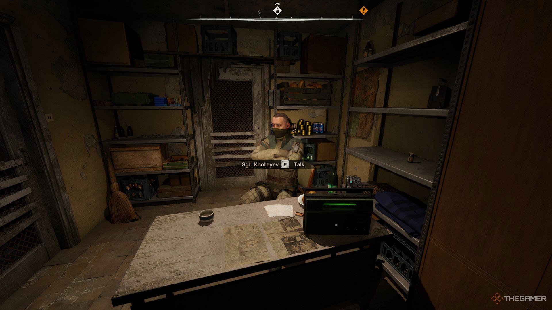 Sgt. Khoteyev the trader in Zaton in Stalker 2.