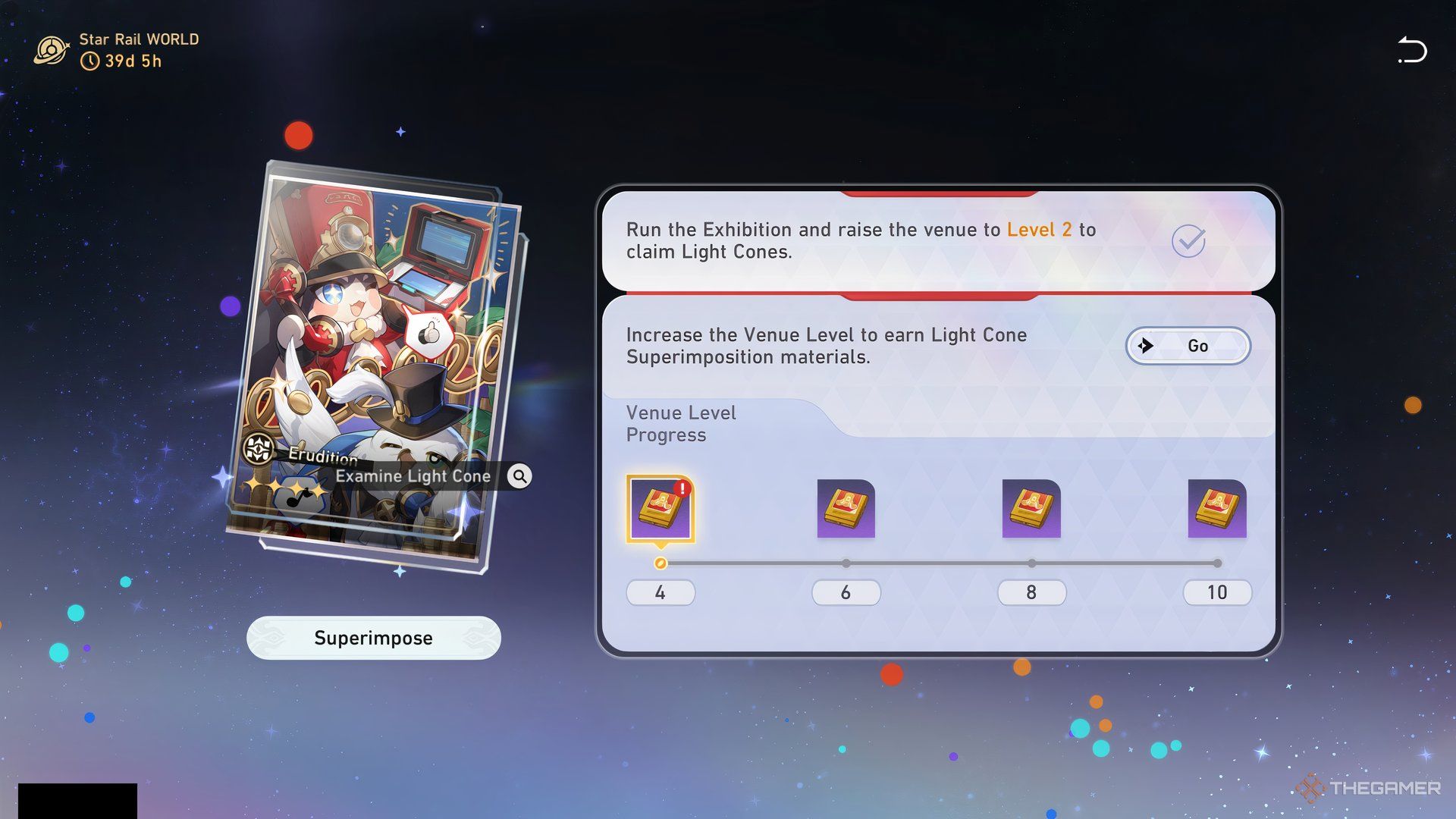 Star Rail WORLD Light Cone reward.